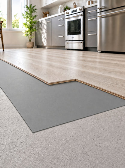 Premium Protection 1mm Acoustic Underlayment ($24/roll)